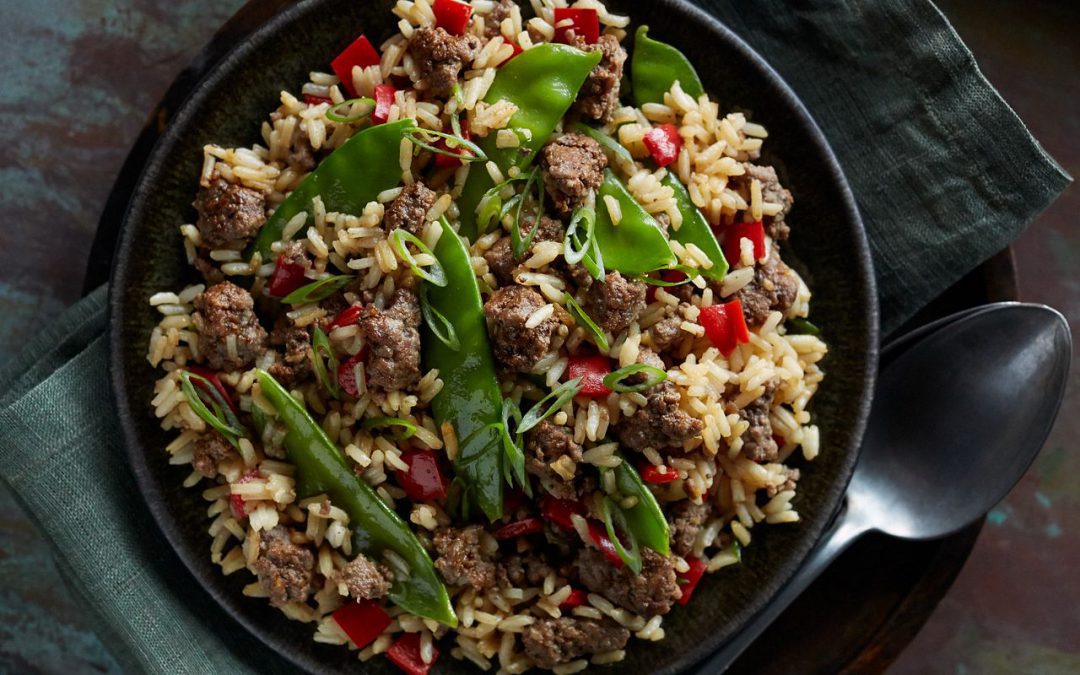 Beef Vegetable Fried Rice